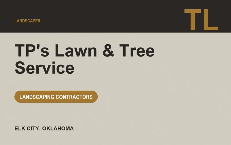 TP's Lawn & Tree Service in Elk City, Oklahoma