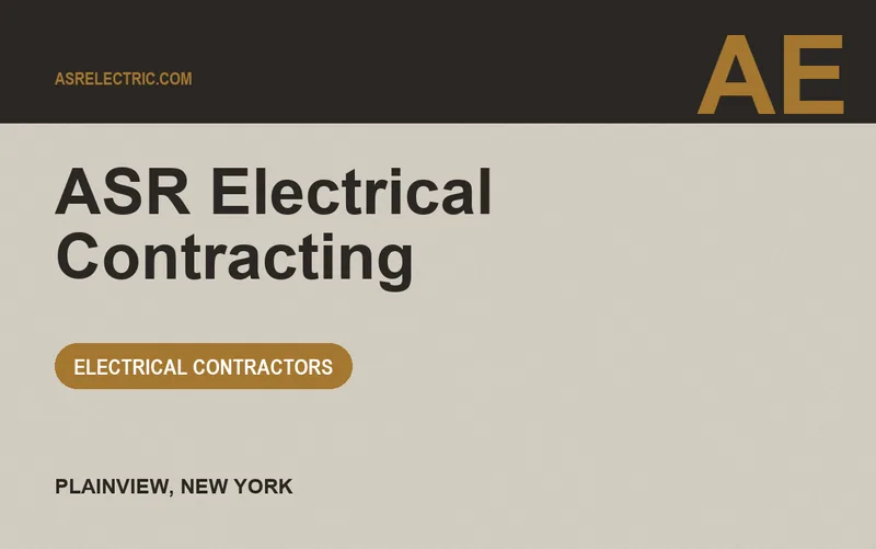 ASR Electrical Contracting in Plainview, New York