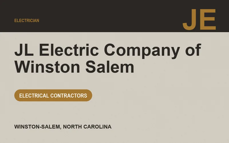 JL Electric Company of Winston Salem in Winston-Salem, North Carolina
