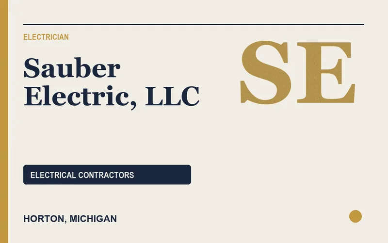 Sauber Electric, LLC in Horton, Michigan