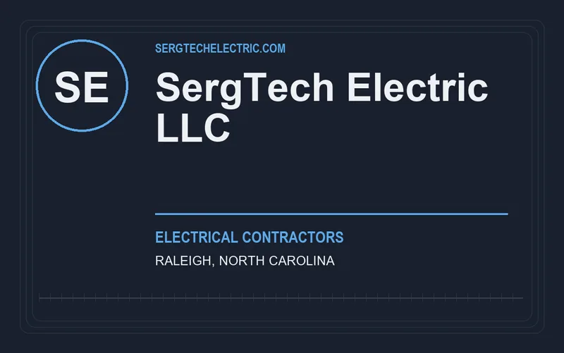 SergTech Electric LLC in Raleigh, North Carolina