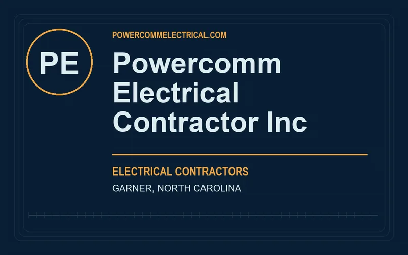 Powercomm Electrical Contractor Inc in Garner, North Carolina