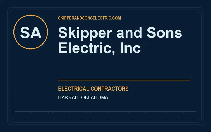 Skipper and Sons Electric, Inc in Harrah, Oklahoma