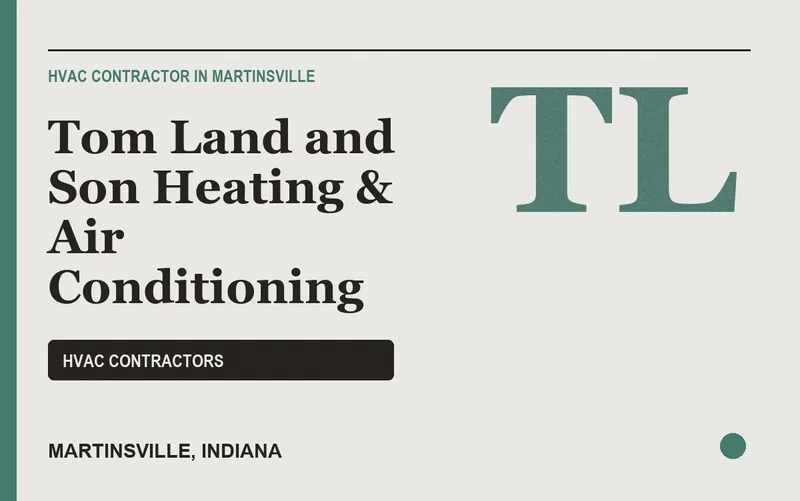 Tom Land and Son Heating & Air Conditioning in Martinsville, Indiana