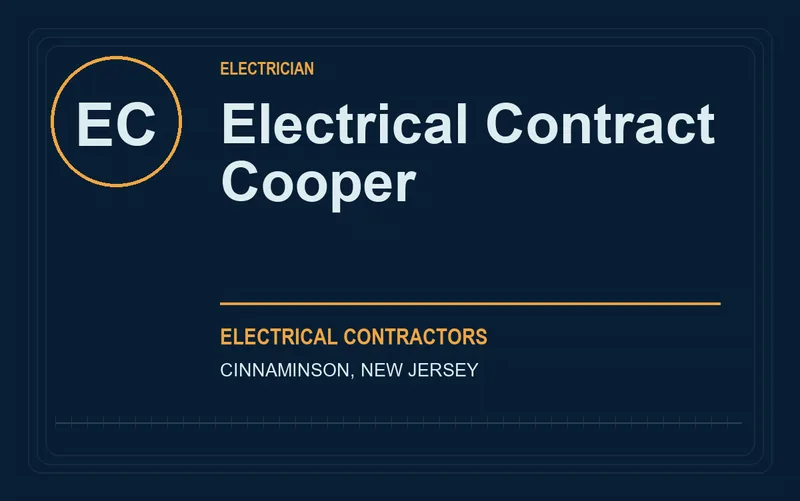 Electrical Contract Cooper in Cinnaminson, New Jersey