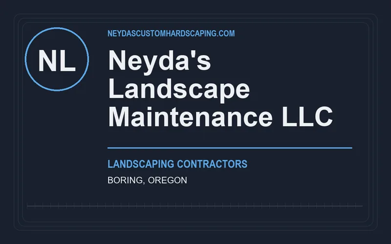 Neyda's Landscape Maintenance Llc in Boring, Oregon