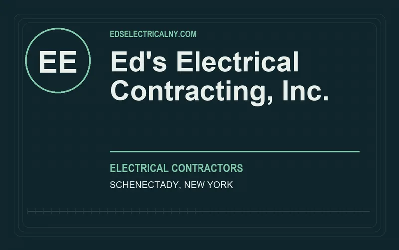 Ed's Electrical Contracting, Inc. in Schenectady, New York