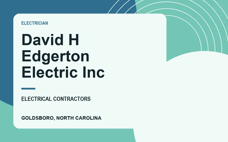 David H Edgerton Electric Inc in Goldsboro, North Carolina
