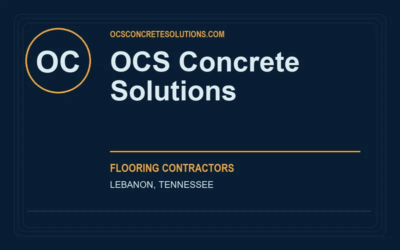 OCS Concrete Solutions in Lebanon, Tennessee