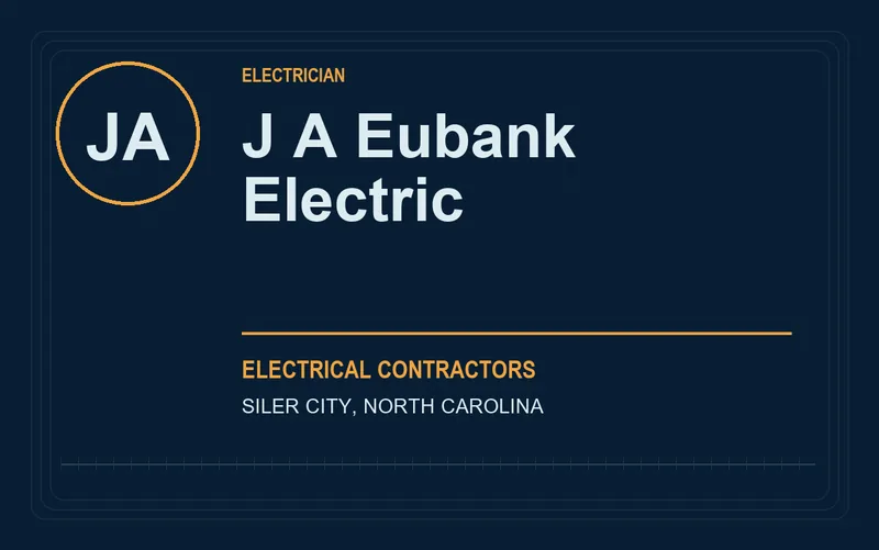 J A Eubank Electric in Siler City, North Carolina