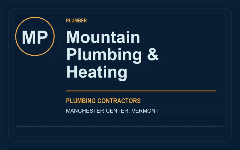 Mountain Plumbing & Heating in Manchester Center, Vermont