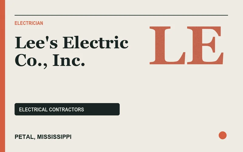 Lee's Electric Co., Inc. in Petal, Mississippi