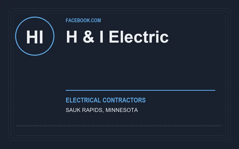 H & I Electric in Sauk Rapids, Minnesota