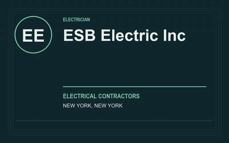 ESB Electric Inc in New York, New York