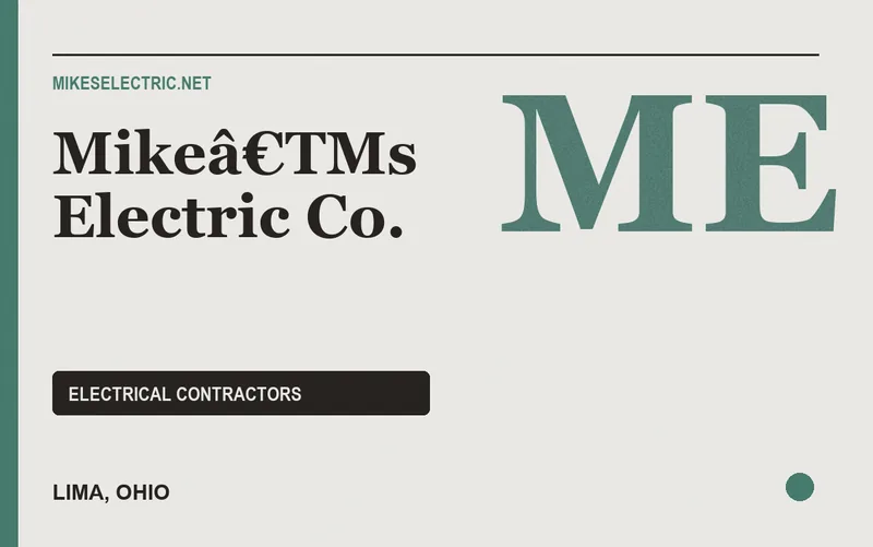 Mikeâ€TMs Electric Co. in Lima, Ohio