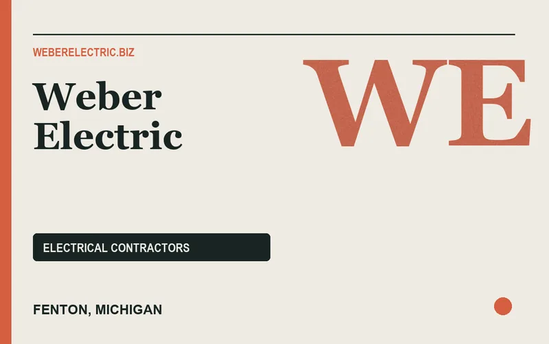 Weber Electric in Fenton, Michigan