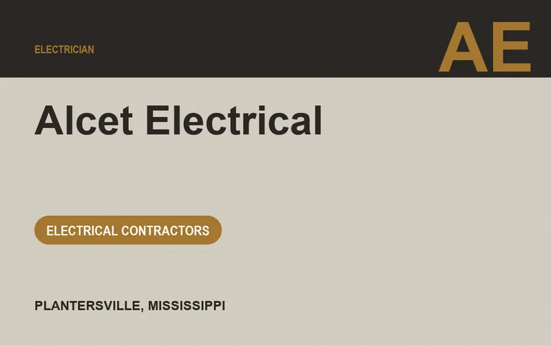Alcet Electrical in Plantersville, Mississippi