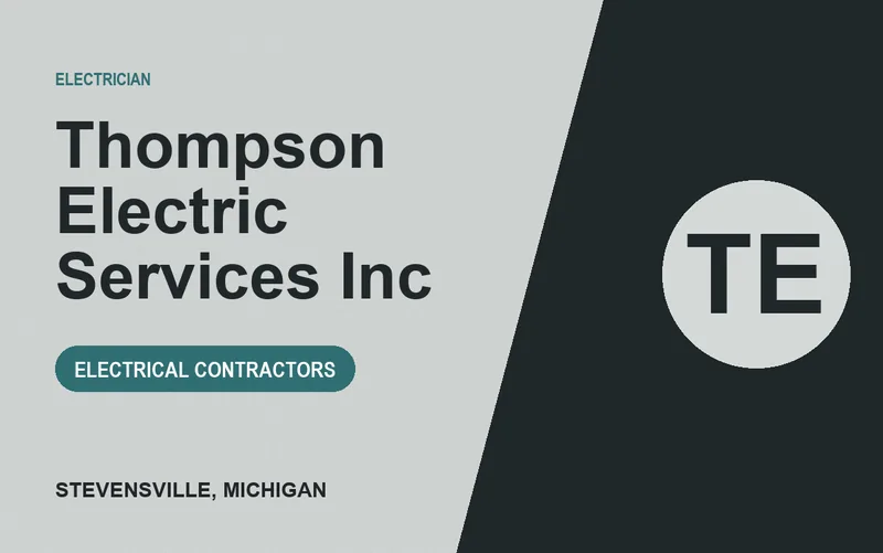 Thompson Electric Services Inc in Stevensville, Michigan