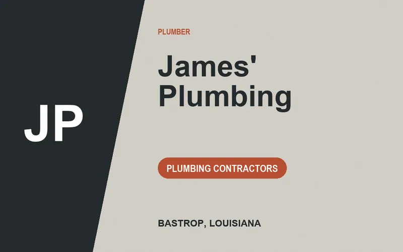 James' Plumbing in Bastrop, Louisiana