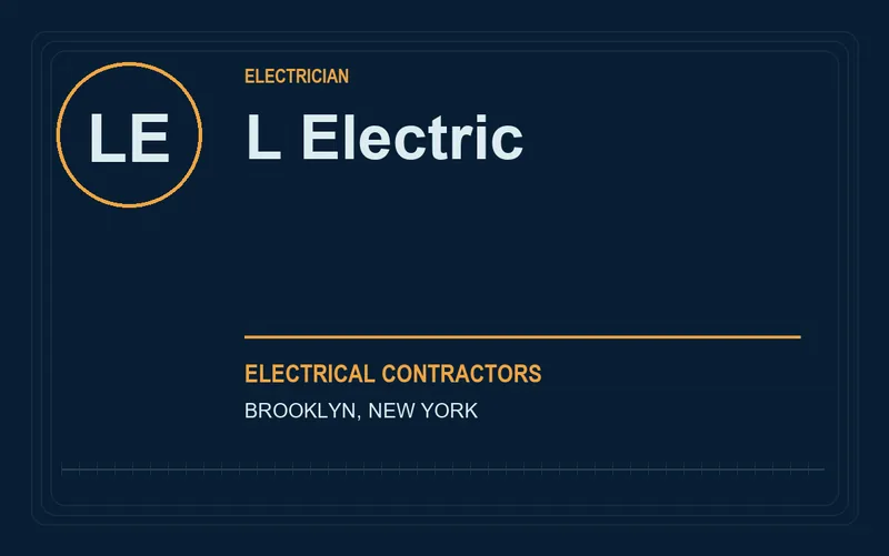 L Electric in Brooklyn, New York