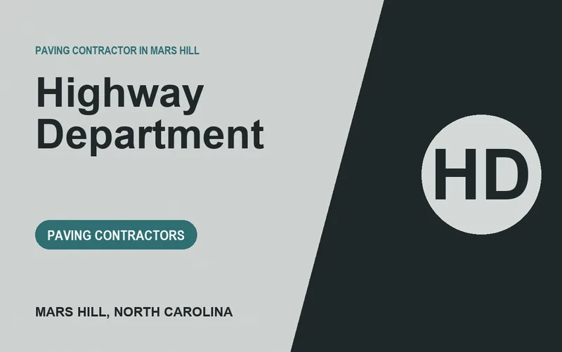 Highway Department in Mars Hill, North Carolina