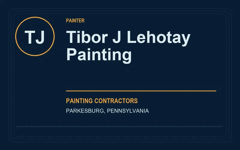 Tibor J Lehotay Painting in Parkesburg, Pennsylvania