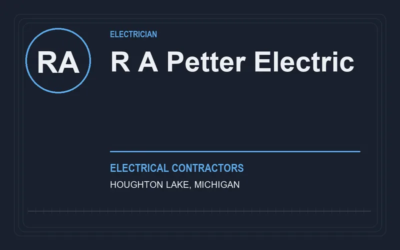 R A Petter Electric in Houghton Lake, Michigan