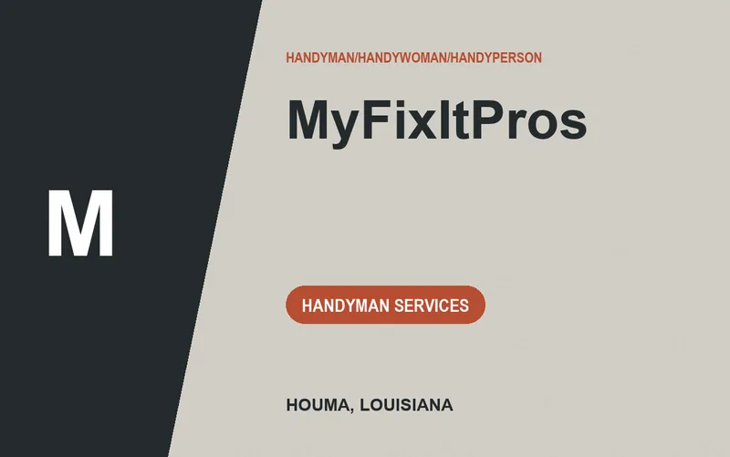 MyFixItPros in Houma, Louisiana