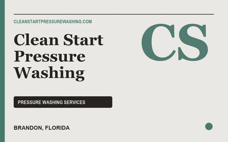 Clean Start Pressure Washing in Brandon, Florida