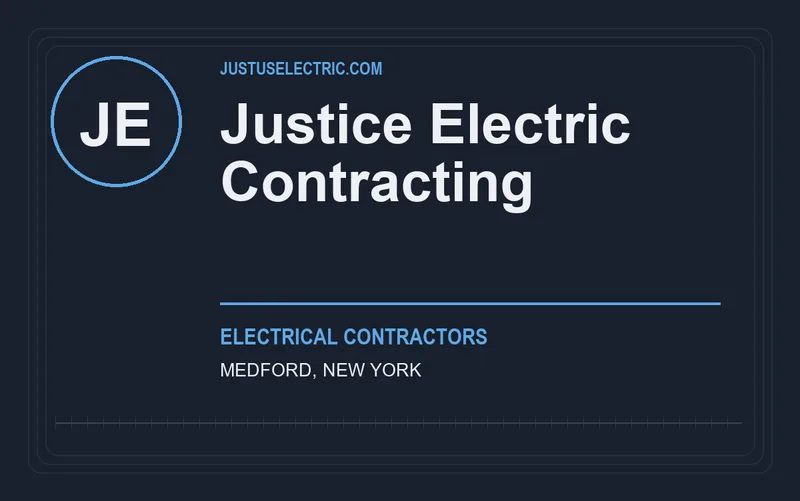 Justice Electric Contracting in Medford, New York