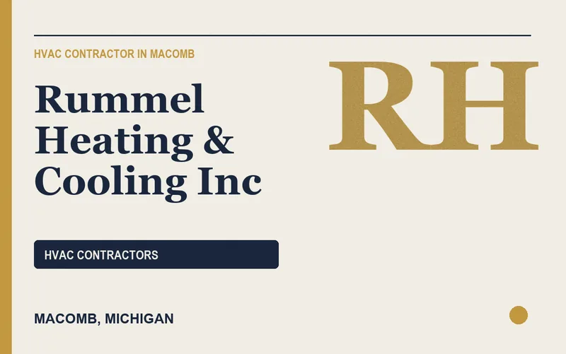 Rummel Heating & Cooling Inc in Macomb, Michigan