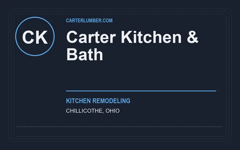 Carter Kitchen & Bath in Chillicothe, Ohio
