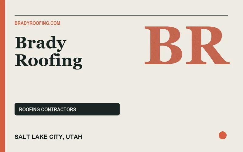 Brady Roofing in Salt Lake City, Utah