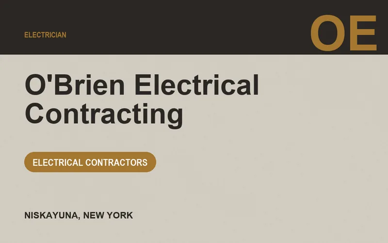 O'Brien Electrical Contracting in Niskayuna, New York