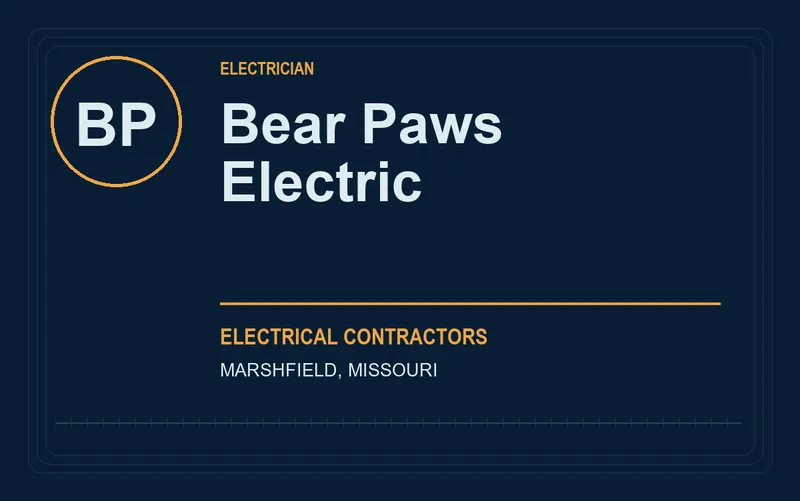 Bear Paws Electric in Marshfield, Missouri