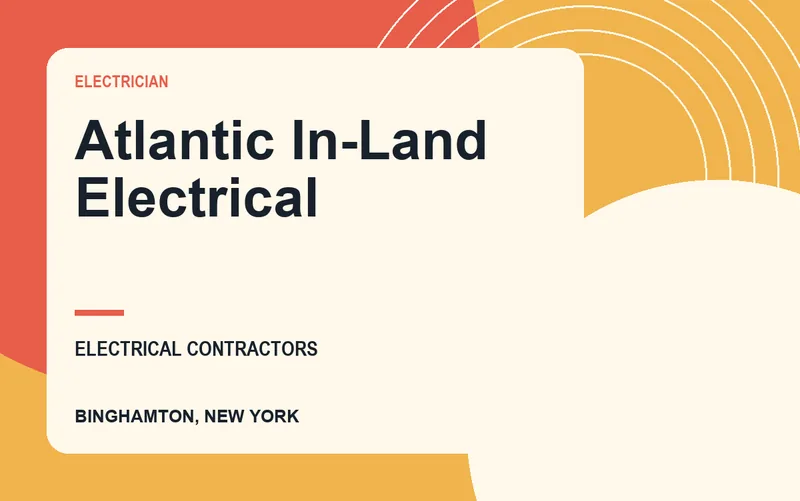 Atlantic In-Land Electrical in Binghamton, New York