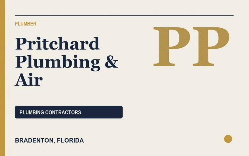 Pritchard Plumbing & Air in Bradenton, Florida