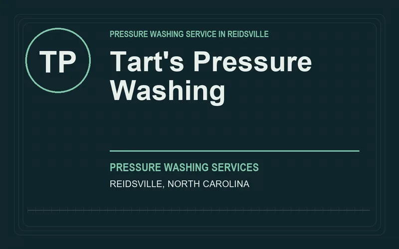 Tart's Pressure Washing in Reidsville, North Carolina