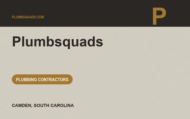 Plumbsquads in Camden, South Carolina
