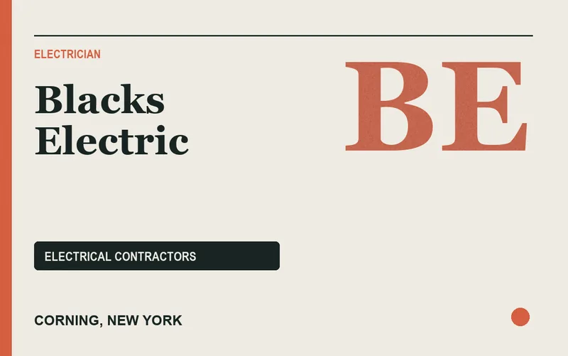 Blacks Electric in Corning, New York