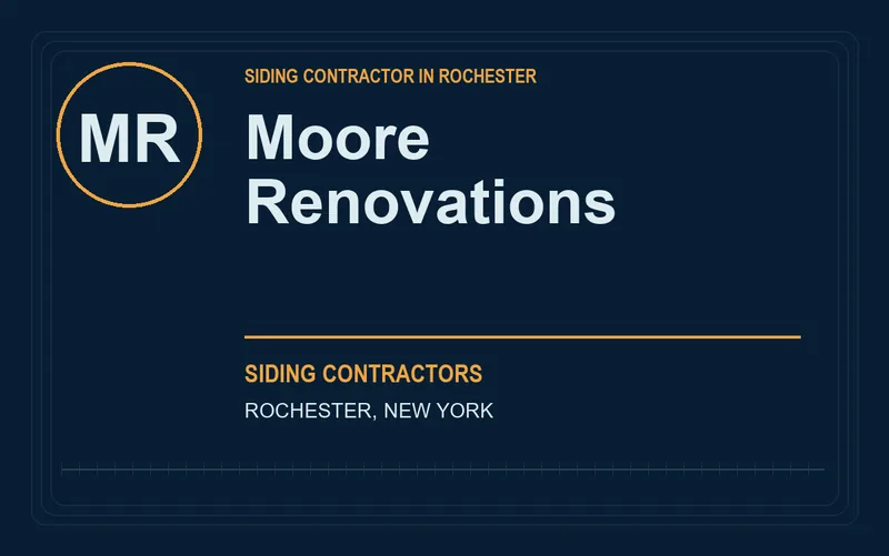 Moore Renovations in Rochester, New York