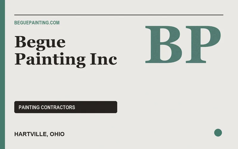 Begue Painting Inc in Hartville, Ohio