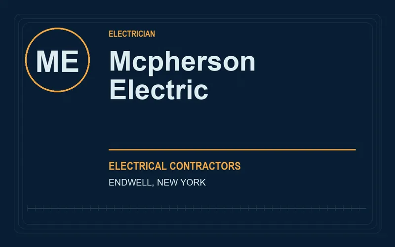 Mcpherson Electric in Endwell, New York