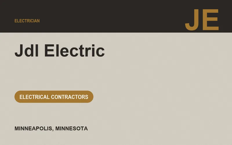 Jdl Electric in Minneapolis, Minnesota