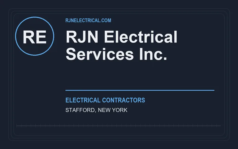 RJN Electrical Services Inc. in Stafford, New York