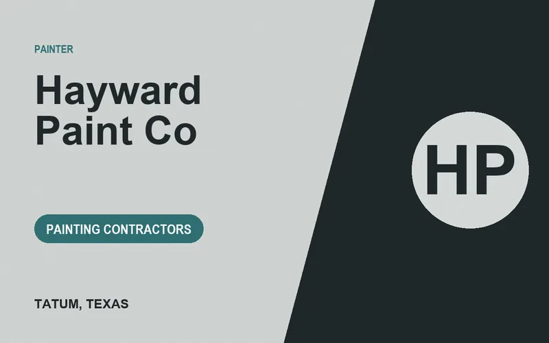 Hayward Paint Co in Tatum, Texas