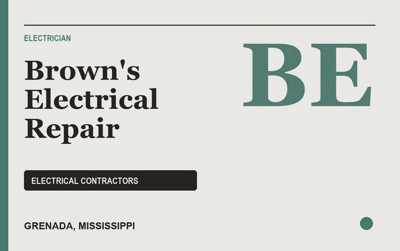 Brown's Electrical Repair in Grenada, Mississippi