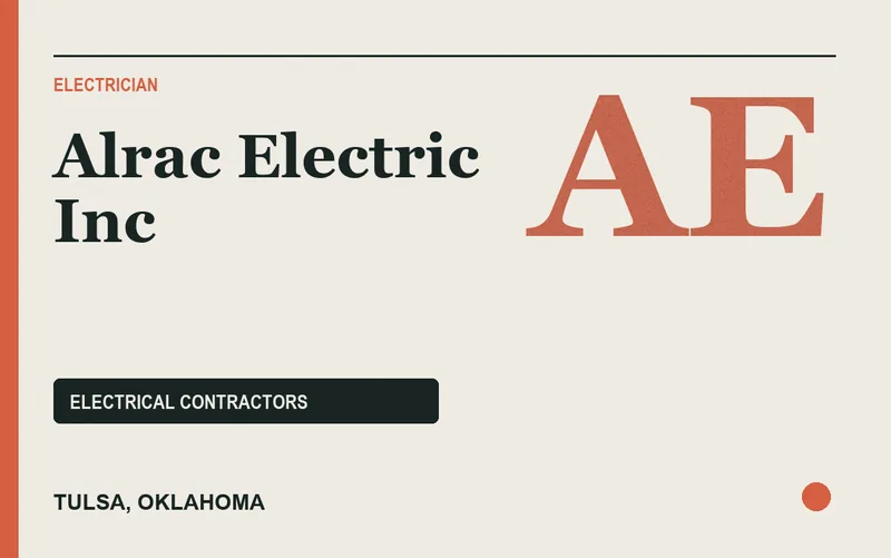 Alrac Electric Inc in Tulsa, Oklahoma