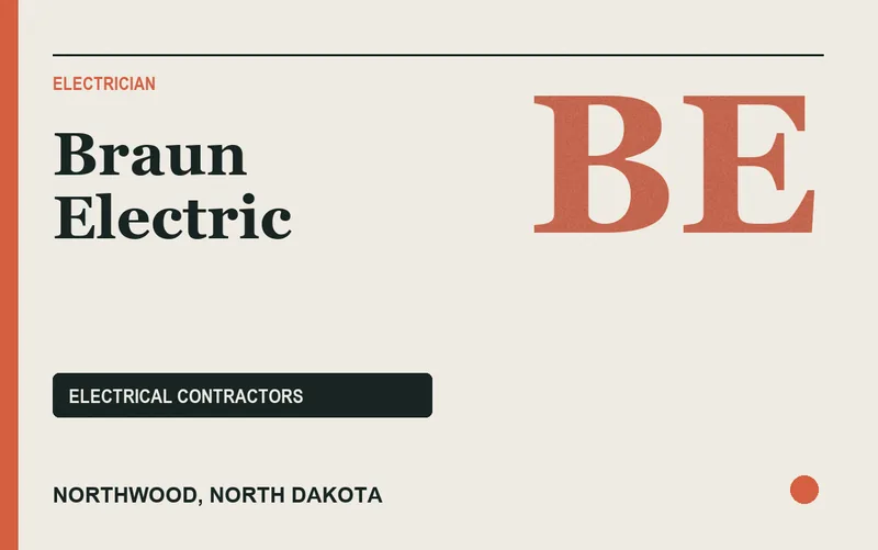 Braun Electric in Northwood, North Dakota