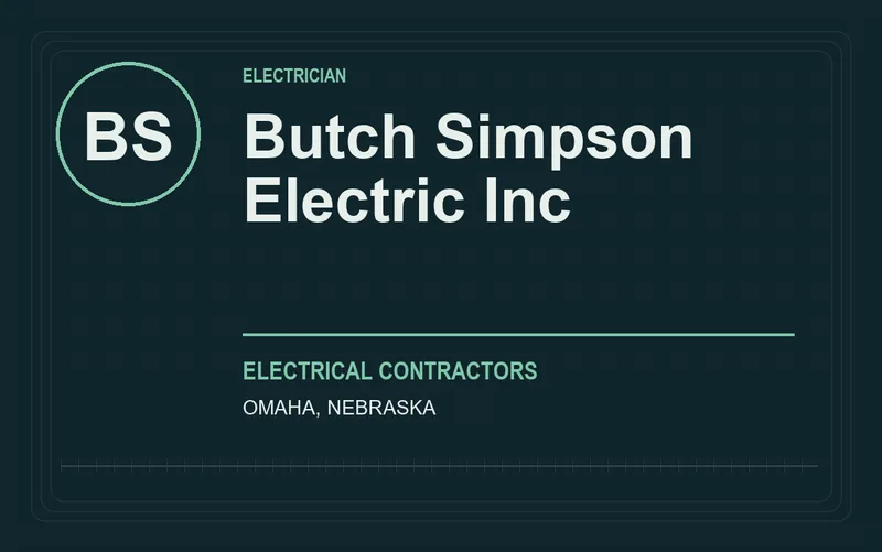 Butch Simpson Electric Inc in Omaha, Nebraska